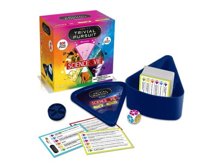 Winning Moves - Trivial Pursuit Science ET Vie Voyage - Jeu de société - Jeu de Voyage - Version française
