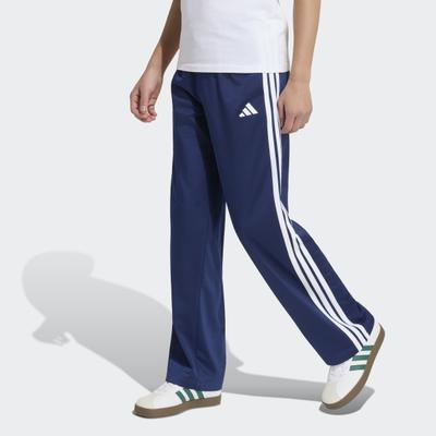Sporthose ADIDAS SPORTSWEAR "ESSENTIALS CLIMACOOL", Mädchen, Gr. 152, N-Gr, blau (dunkelblau, weiß,), Obermaterial: 100% Polyester, Hosen Sporthose
