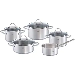 Fissler Palermo Topfset 5-tlg. - silber|transparent