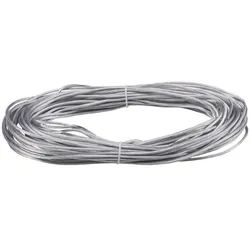 Paulmann LED Seilsystem CORDUO Spannseil, 20 Meter, Ø 2.5mm2, isoliert, für Spannweite 10 Meter, Transparent PAUL-94589