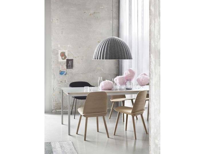 Under The Bell Pendelleuchte Ø55 Dark Green - Muuto - Wohnzimmer - Stoff / Textil