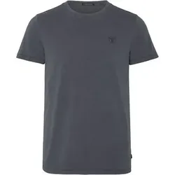 CHIEMSEE T-Shirt aus GOTS-zertifizierter Bio-Baumwolle, Größe XXL in Grau Grau