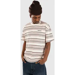 Dickies East Liberty Stripe T-Shirt egret Gr. XL