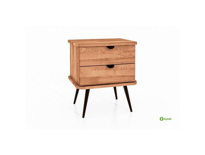 byoak Nachttich Lina, Kernbuche, Holz, Echtholz,Kernbuche, 50x57x41 cm, Schlafzimmer, Nachtkästchen