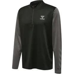 hummel Ongrid 1/2-Zip Trainings-Top Herren jet black/forged iron S