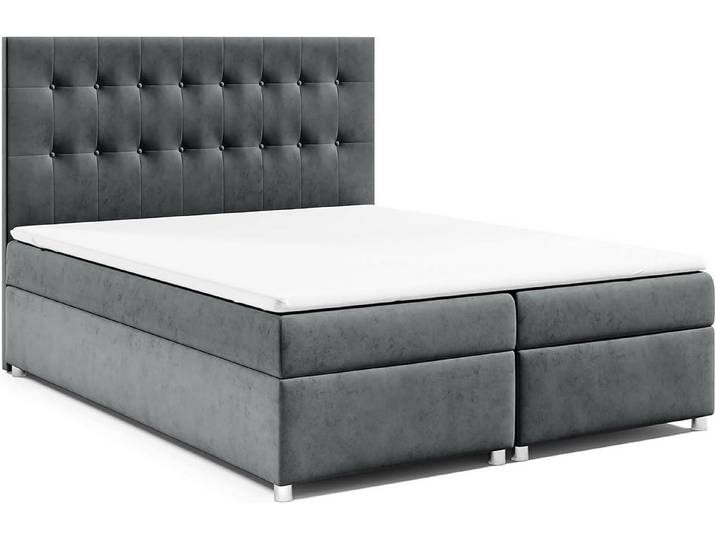 Best for Home Boxspringbett Trinity K-6 mit Stauraum & 7-Zonen Komfort – modern (Schlafzimmer-Set / Boxspringbett, 140x200 160x200 180x200 200x200 cm), Handwerksqualität, TOP Preis-Leistungs-Verhältnis