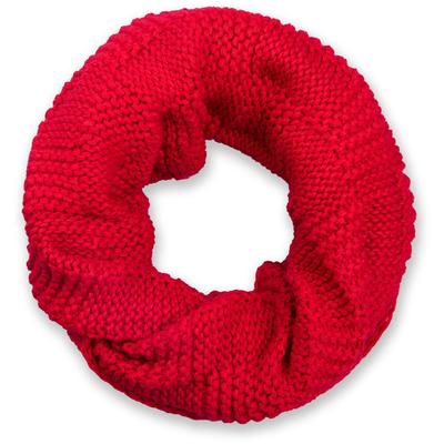 Strickschal STYLEBREAKER "Feinstrick Loop mit Patentmuster", Damen, rot, Obermaterial: 100% Viskose CV., Modisch, Modetücher