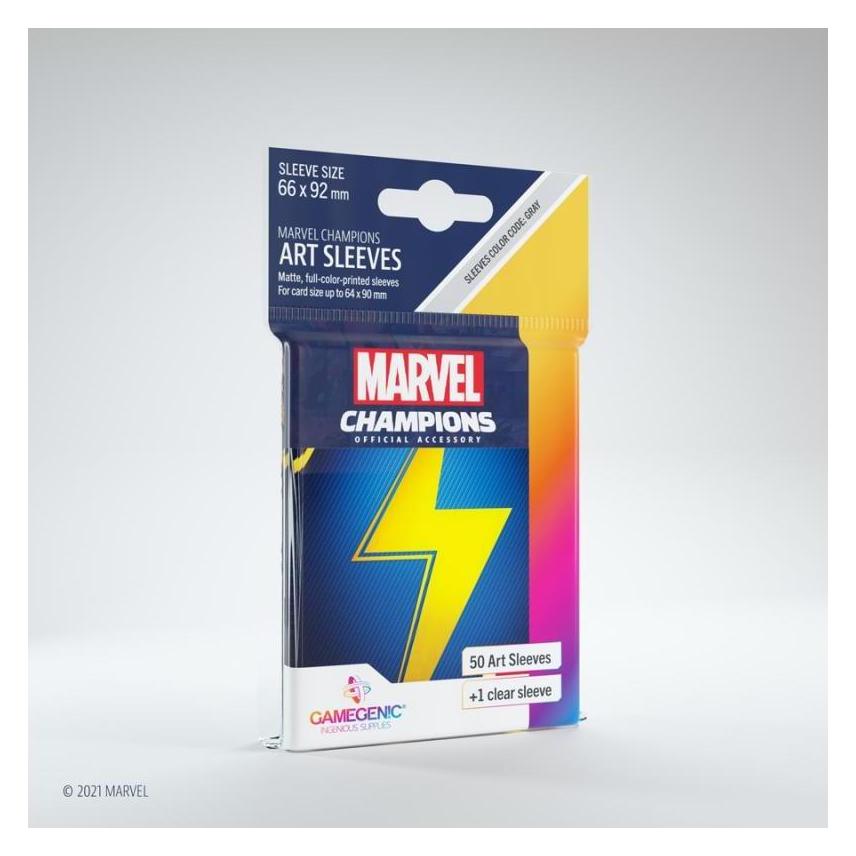 Gamegenic GGS15009ML - Marvel Champions Art Hüllen - Ms. Marvel (50 Hüllen) (2003764)
