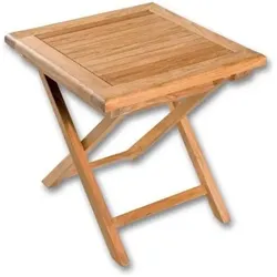 Mountfield, Gartenbeistelltisch + Gartenservierwagen, GENTLE - Mini Square Klapptisch