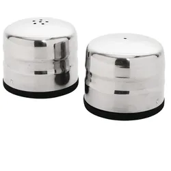 Gastronoble Olympia Jumbo Salz- und Pfefferstreuer | 140ml | Edelstahl