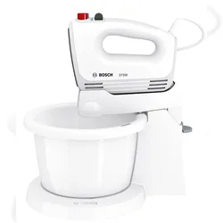 Bosch MFQ2600G CleverMixx Handmixer-Set 375 Watt weiß,dunkelgrau