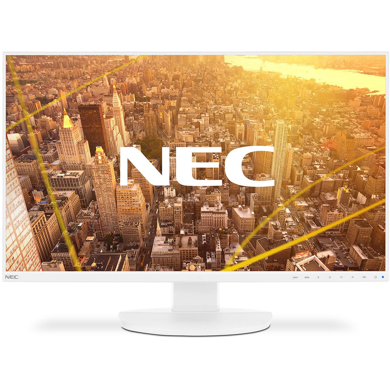 27" (68,58cm) NEC MultiSync EA271F Weiß 1920x1080 1xDisplayPort / 1xDVI / 1xHDMI 1.4 / 1xVGA