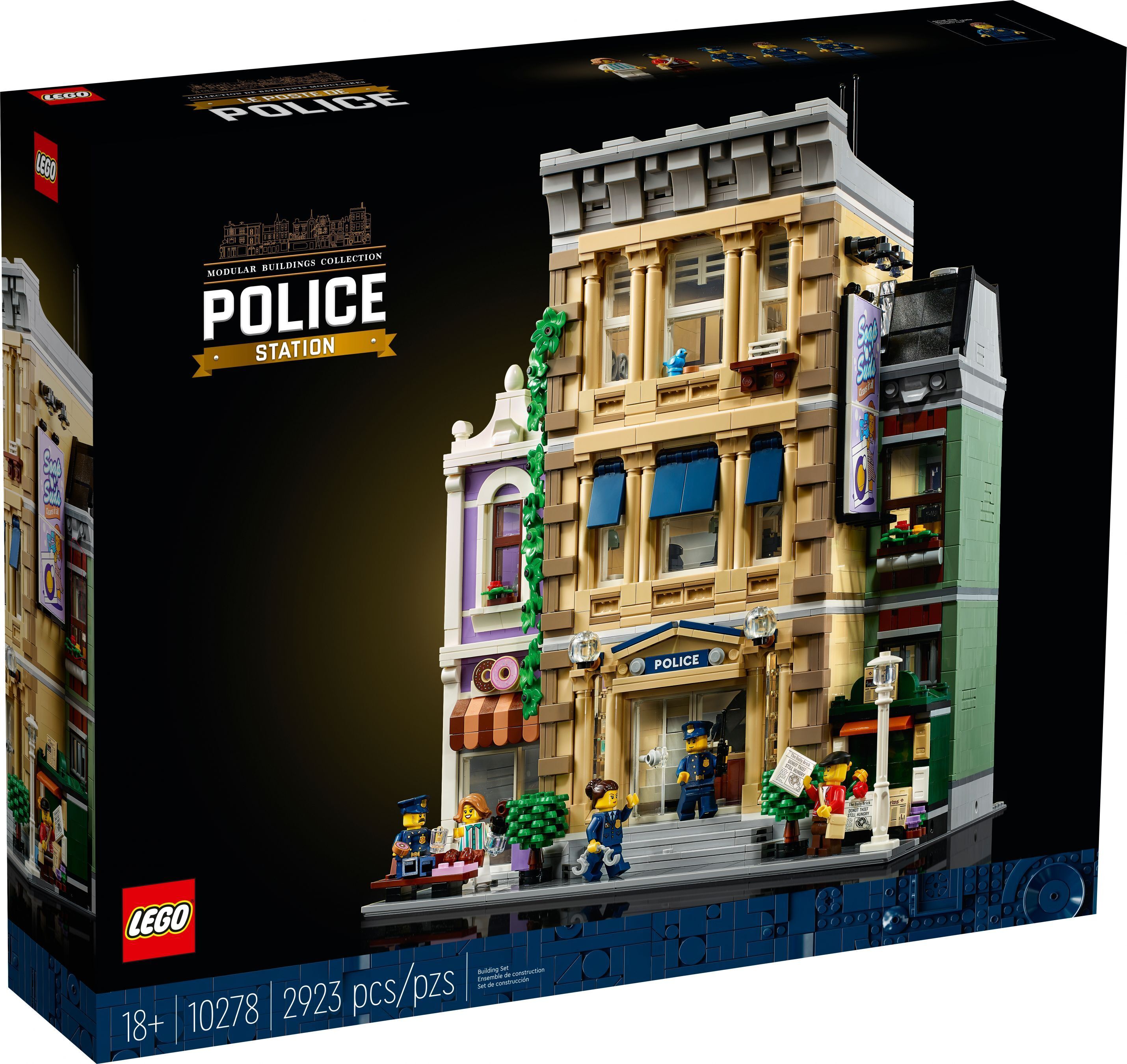 LEGO Icons Creator Expert Polizeistation - 10278 NEU! Teile 2923x