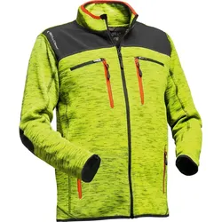 Strickjacke "INUIT" - XXL - neon-yellow