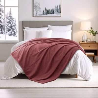 Superior Victoria Ultra Soft Fluffy Fleece Blanket Double Layer All-Season Cozy Warmth