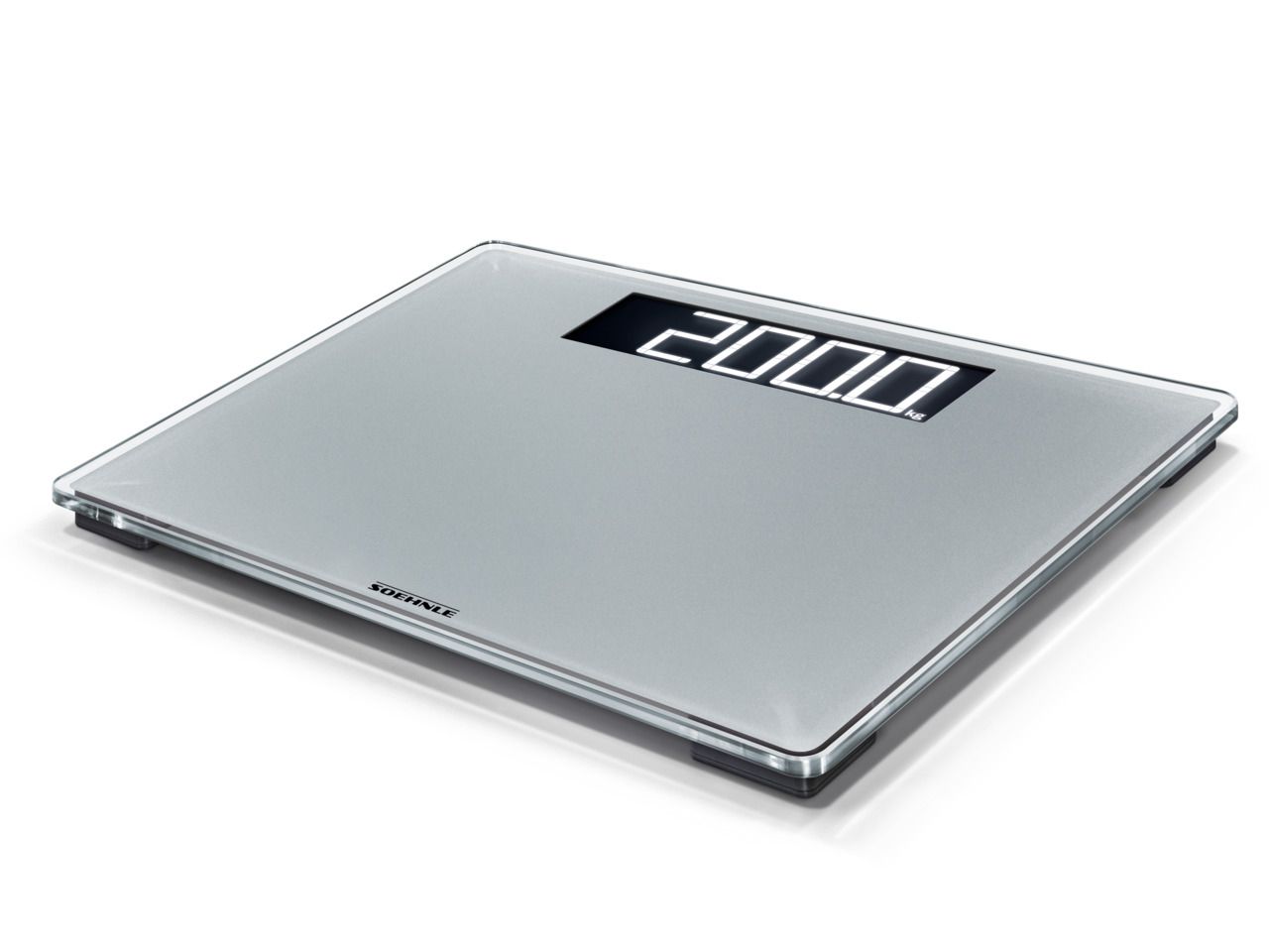 Soehnle 63864 Style Sense Comfort 600 Elektronische Personenwaage bis 200 kg
