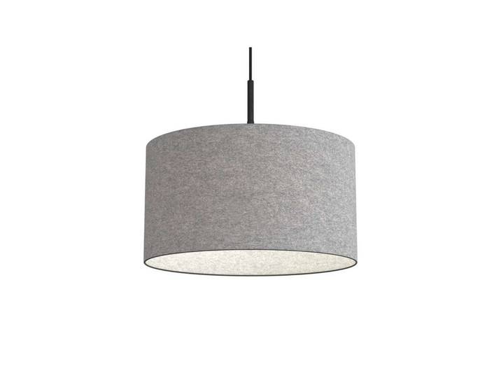 Soft Suspension Ø40 Grey Wool - Belid - Salle à manger - Tissu / textile