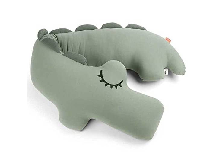 Done By Deer Comfy Body Pillow Croco Green