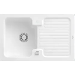 Villeroy & Boch Villeroy&Boch Spülbecken, Küchenspüle Condor 45 Stone White 800x510mm, Unterschrankbreite 45cm