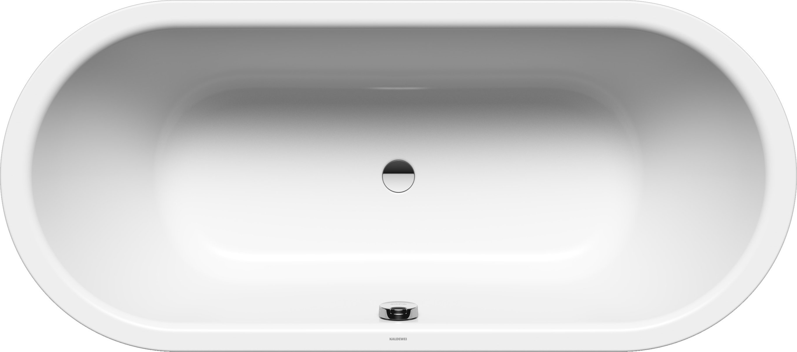 KALDEWEI Badewanne CLASSIC DUO OVAL alpinweiß