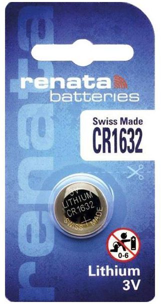 Renata Pile Cr 1632  Batteria Al Litio 3v