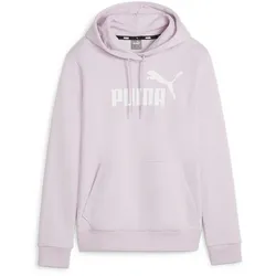 PUMA Essentials Logo Fleece Hoodie Damen 60 - grape mist XS