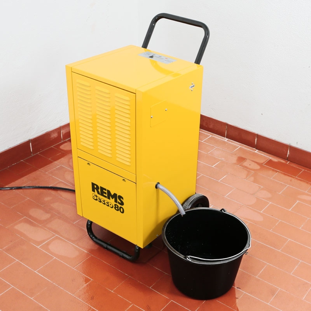 REMS Luftentfeuchter Secco 80, 80l/24h, 850m³/h, 680W, 230V, 1 Stk.