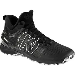 KEMPA Hallen-Sport-Schuhe ATTACK MID, Größe 10.5 in Schwarz Schwarz