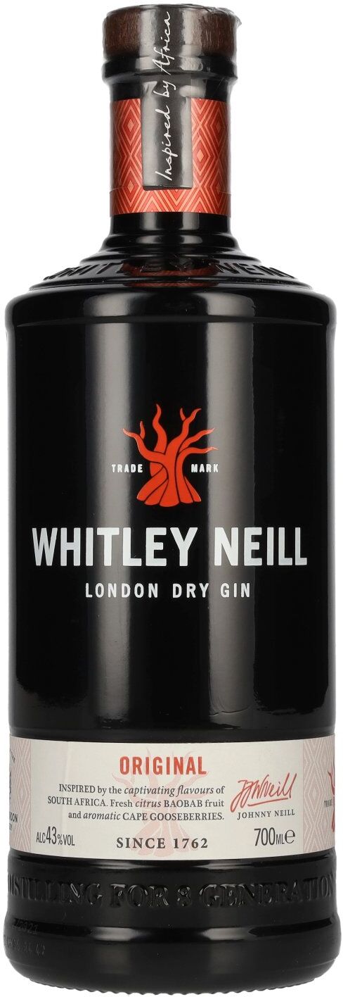 Whitley Neill Gin Whitley Neill ORIGINAL Dry Gin 43% Vol. 0,7l