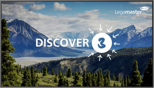 Legamaster Large Format Display EEK: B (A - G) 65 Zoll 3840 x 2160 Pixel 24/7
