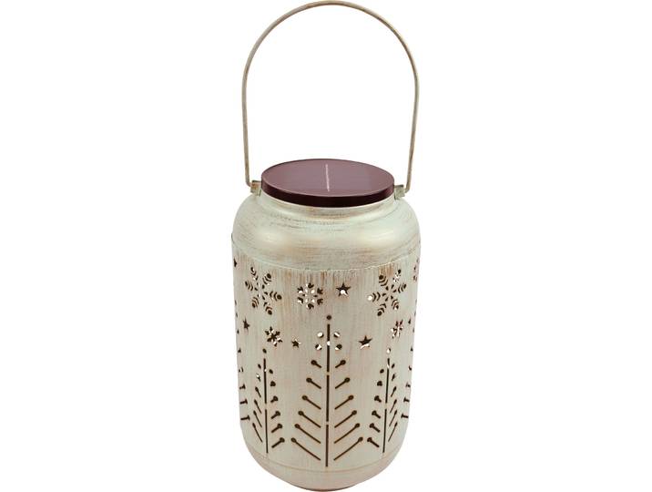 Solar Laterne Winterforest - Farbe: mint - Material: Metall
