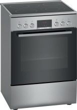 Bosch HKR39C250 Standherd 7 Heizarten 2-fach-Teleskopauszug LED-Display Elektronikuhr