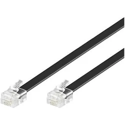MicroConnect Modular Straight RJ12 6C/6P 6m, Telefon Zubehör