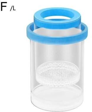Uplifted Finds 1Pc Floating Fish Breeding Isolation Box Aquarium Hatching Incubator & Birthing Room l Blue