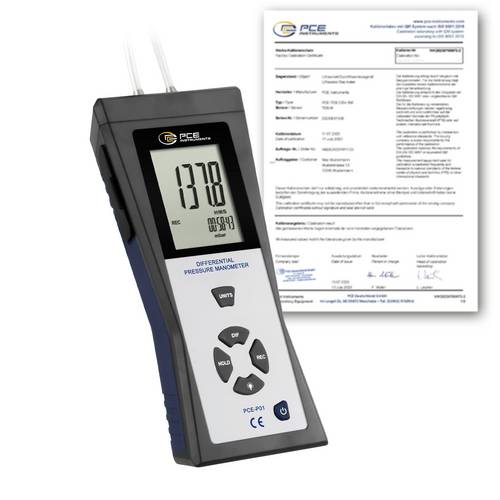PCE Instruments Manometer PCE-P01-ICA PCE-P01-ICA -137.8 bis 700 mbar 1St.