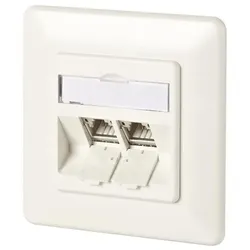 Metz Connect, Steckdose, BTR Outlets Flush with 180 ° Modules
