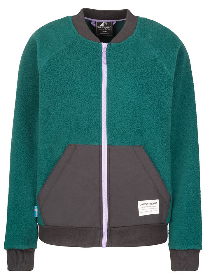 Westfjord Funktionsjacke "Sandvik" in Petrol/ Grau - M