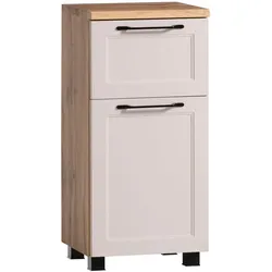 Held-Möbel Unterschrank Brixen Dekor Beige Kaschmir
