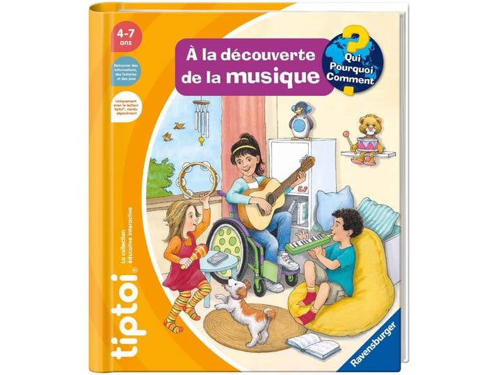 tiptoi® À la découverte de la musique (Französisch) 6+ Jahre