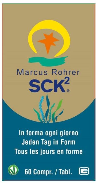 GIURIATI GROUP Srl Marcus Rohrer SCK2 Spirulina 60 compresse