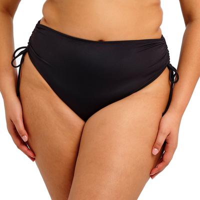 Plain Sailing Adjustable Bikini Brief by Elomi Swim in Black (Size 14)