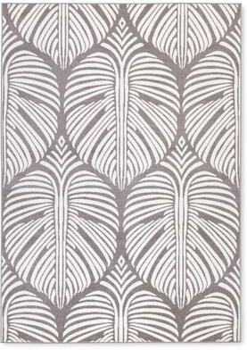 TOMMY BAHAMA Lanai Palm Leaves Indoor Outdoor Area Rug, Leaf Tropical Design, UV Fade Resistant