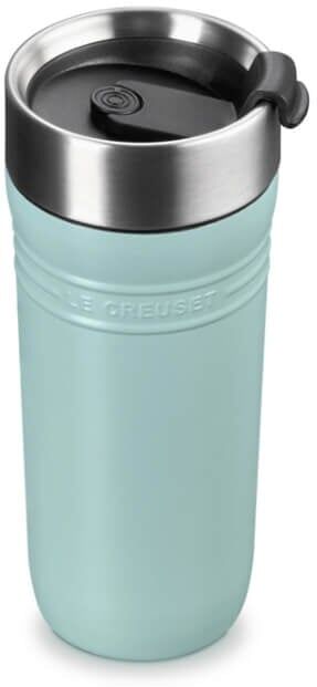 Le Creuset 'On The Go' 350ml Insulated Travel Mug - Sea Salt