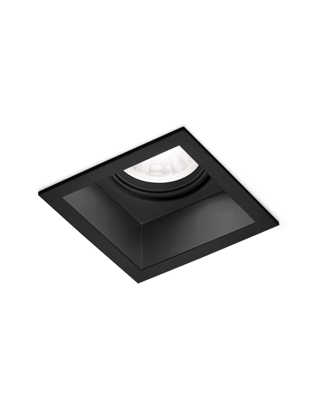 Wever & Ducré Einbaustrahler PLANO 1.0 PAR16 schwarz 118120B0 5404037300945