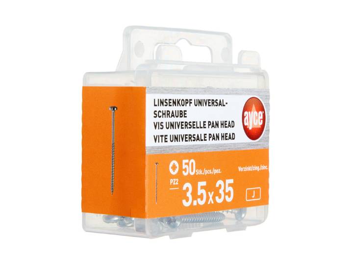Ayce Panhead Universalholzschraube 3.5 × 35 mm