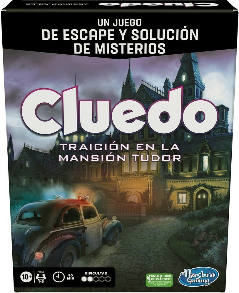 Hasbro Cluedo bordspel - Verraad in het landhuis van de Tudors