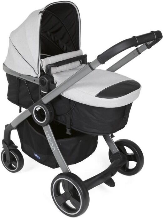Kinderwagen, Chicco Urban Pro, Grey Mist, Umwandelbare Sitzeinheit, Inkl. Zubehör