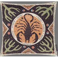 Kissenhülle SKORPION (BHT 45x1x45 cm) - bunt - BHT 45x1x45 cm