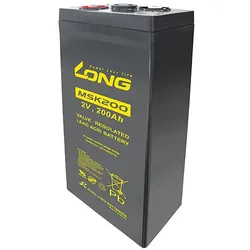 Kung Long MSK200 2V 200Ah AGM Bleiakku M8 Longlife