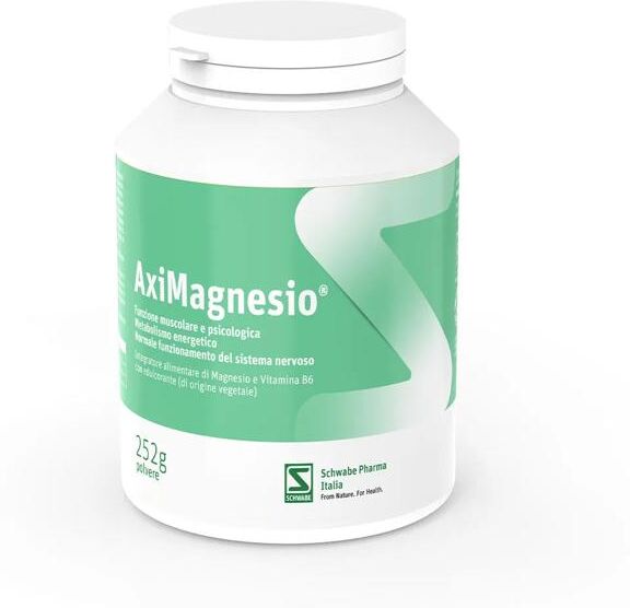 Schwabe pharma italia Aximagnesio Polvere Integratore Di Magnesio 252 g